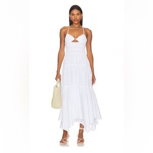 SNDYS Thalia Dress White XS NWT